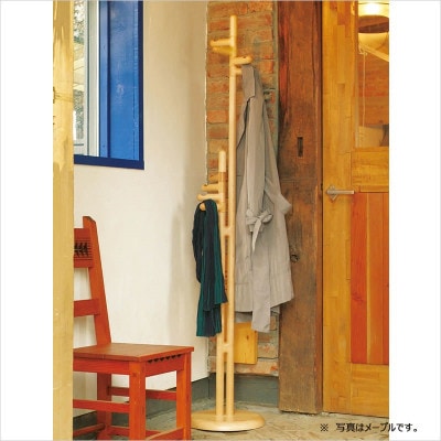 旭川家具 cosine　コートスタンド/ツイン　北海道タモ_03966