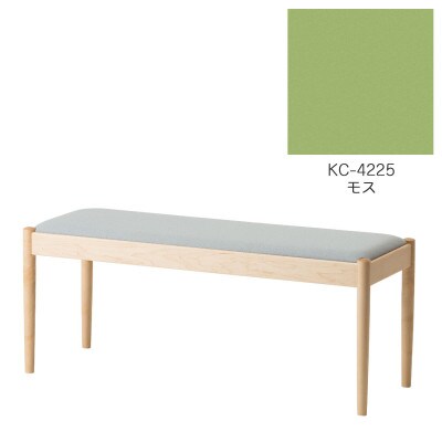 旭川家具　cosine　フォルクベンチ　メープルKC　モス_04501