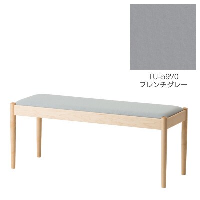 旭川家具　cosine　フォルクベンチ　メープルTU　フレンチグレー_04508