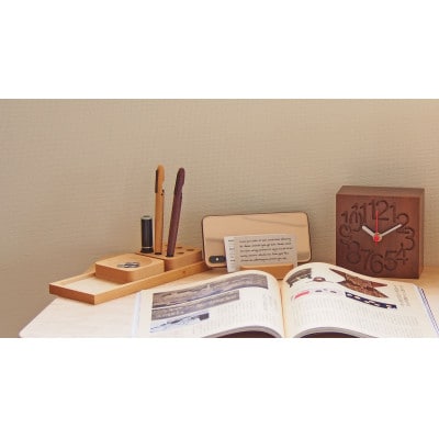 旭川家具 cosine デスクオーガナイザー 北海道タモ_05783