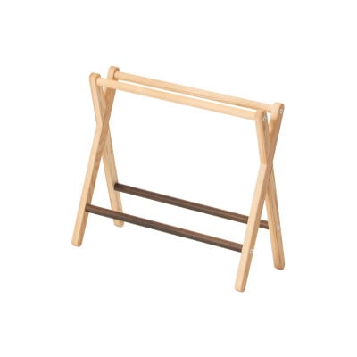 旭川家具　cosine　スリッパ&シューラック　北海道タモ×ウォルナット_05759