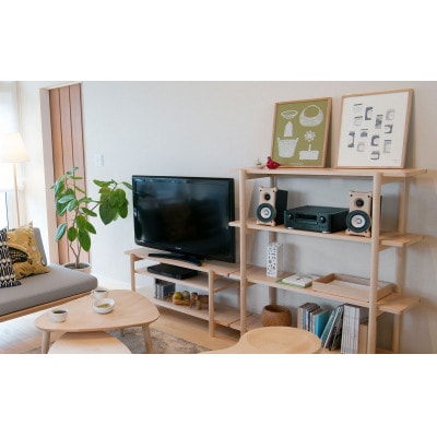 旭川家具 cosine TVボード 北海道タモ_05761