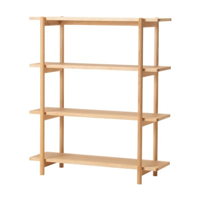 旭川家具　cosine　リビングシェルフ120　北海道タモ_05764