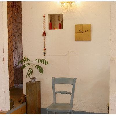 旭川家具　cosine　掛け時計(R)　北海道タモ_05770