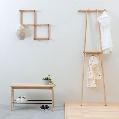 旭川家具 cosine アコーディオンフック ライトグレー_04932