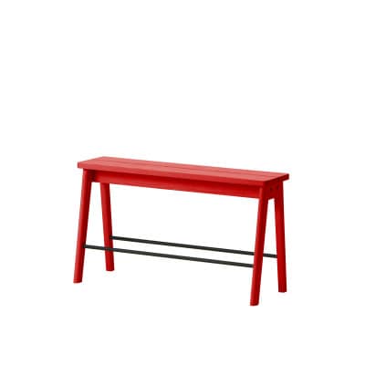 旭川家具 cosine シューラックベンチ レッド_04938