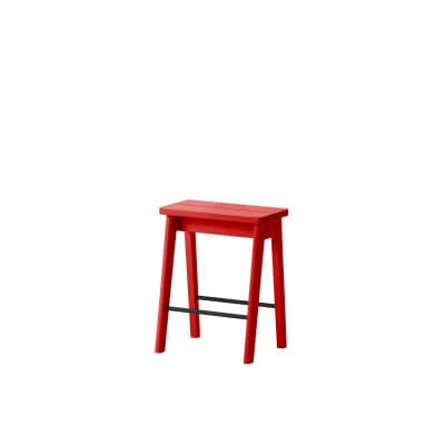 旭川家具 cosine シューラックスツール レッド_04943