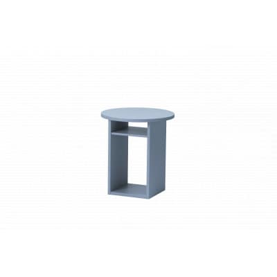 旭川家具　cosine　コサイン　ボックスサイドテーブル　ブルー_05973