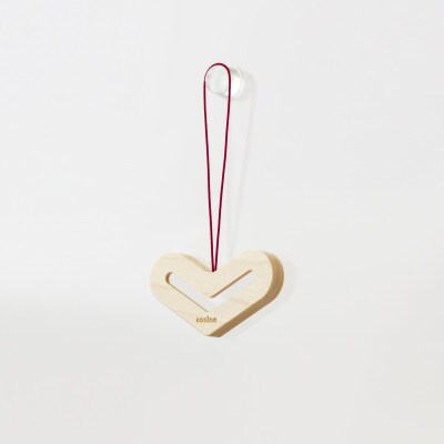 旭川家具　cosine　STEPS オーナメント HEART メープル_05741