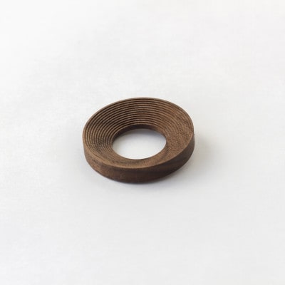 旭川家具　cosine　STEPS ブローチ WA　ウォルナット_05784