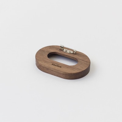 旭川家具　cosine　STEPS ブローチ DAEN　ウォルナット_05785
