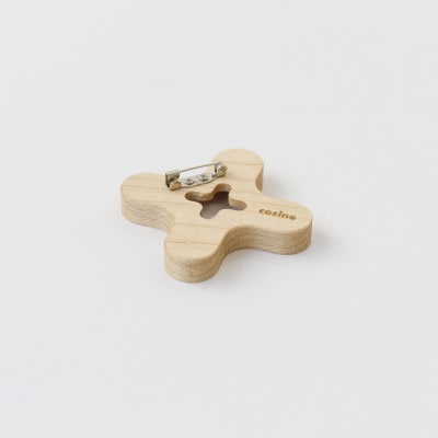 旭川家具　cosine　STEPS ブローチ HANA　メープル_05737