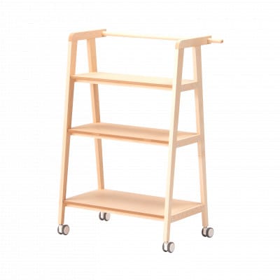 旭川家具　cosine　ワゴンシェルフ　メープル_04445