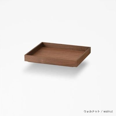 旭川家具cosineドレスラックワイドとトレーとフックのウォルナット【複数個口で配送】_00344