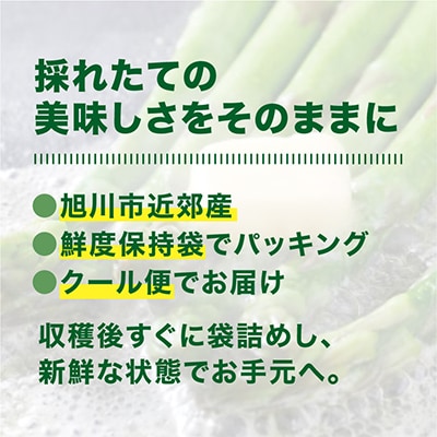 便利な小分け袋入り グリーンアスパラ 約1.0kg(約200g×5袋)_03838