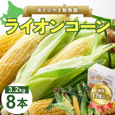 2025年8月より発送　あさひやま動物園ライオンコーン3.2kg　旭山動物園監修箱入り_03812