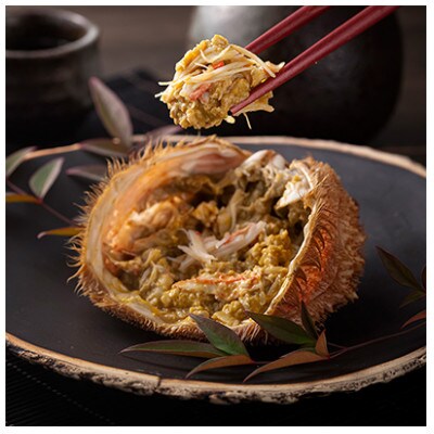 【先行予約】北海道オホーツク産海明け活毛ガニボイル未冷凍チルド冷蔵配送600g前後×1尾_05668