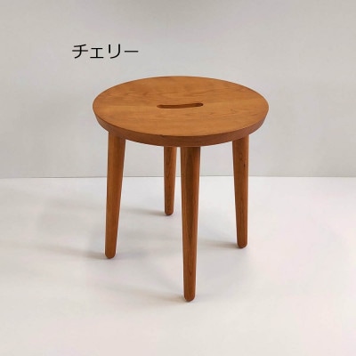 スツール丸(チェリー)_05516