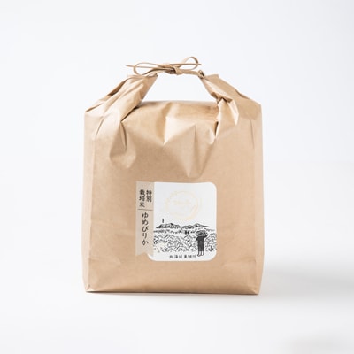 【先行受付】令和6年産 特別栽培米「ゆめぴりか」「おぼろづき」精米 各3kg_03192