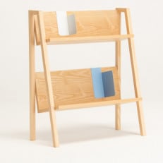 旭川家具 WOWの【 BOOK RACK(ブックラック)】(エゾアッシュ) _03205