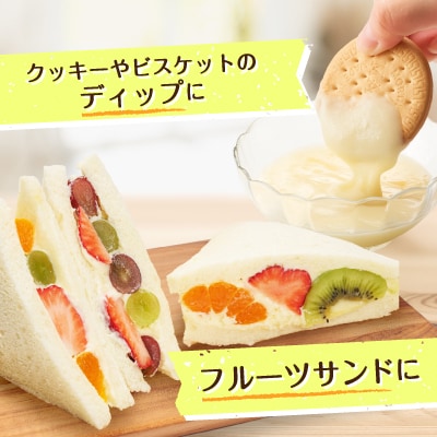 北海道旭川市名物菓子の中身　カスタードクリーム 300g×4パック_04704