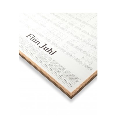 旭川家具 フレーム×織田コレクション図録ポスター B1 Finn Juhl_03431