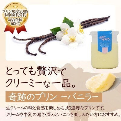 旭山 奇跡のプリン バニラ 90g×6個 北海道スノークリスタル_04223
