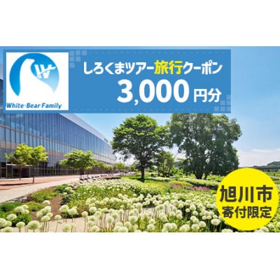 【旭川市】しろくまツアーで利用可能なWEB旅行クーポン (3,000円分)_05212
