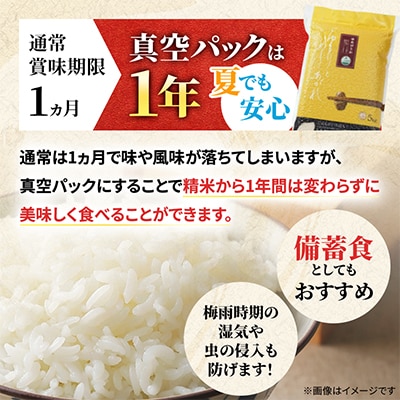 【北海道旭川市】令和7年産ゆめぴりか(無洗米 真空パック)10kg(5kg×2袋)_05241