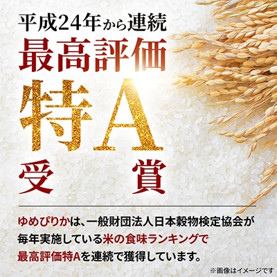 【北海道旭川市】令和7年産ゆめぴりか(無洗米 真空パック)10kg(5kg×2袋)_05241