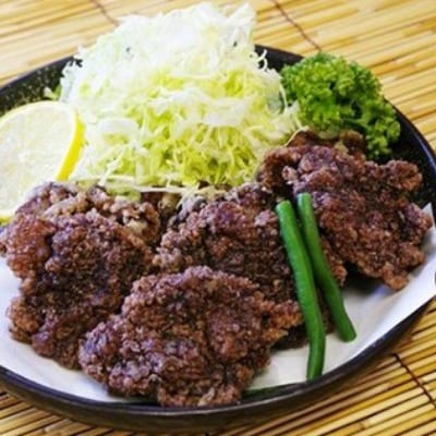 鯨竜田揚げ(つち鯨)180g×3パック(揚げるだけ)　mi0012-0041