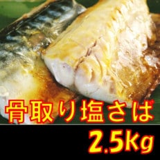 骨取り塩さば　切身2.5kg(500g×5袋)脂乗りの良いノルウェー産【訳あり:大きさ不揃い】