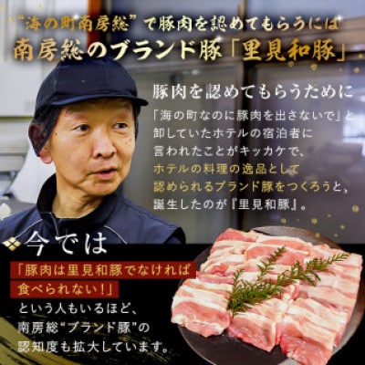房総ブランド豚　里見和豚　ロース西京味噌漬焼肉用150g×2パック【冷凍】 mi0017-0011