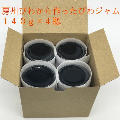 びわジャム　140g×4瓶　mi0010-0003