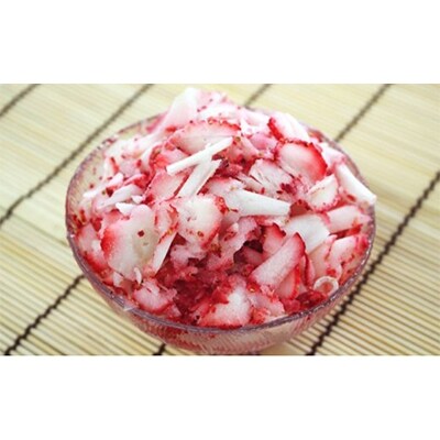 お百姓市場の完熟冷凍いちご(削りタイプ)1kg(250g×4袋)