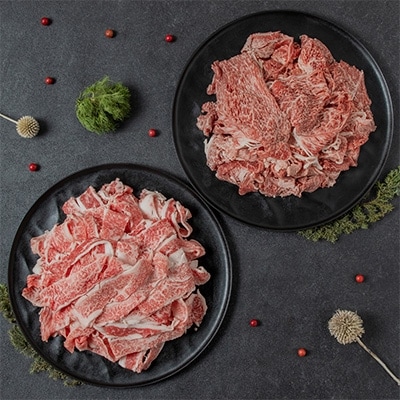 宮崎牛食べ比べセット(計1kg)
