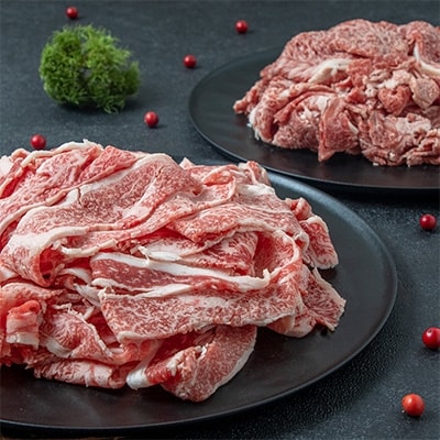宮崎牛食べ比べセット(計1kg)