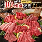 都城産宮崎牛赤身10種盛焼肉