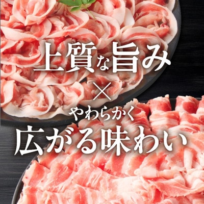 霧島黒豚ロース・バラしゃぶ2kg