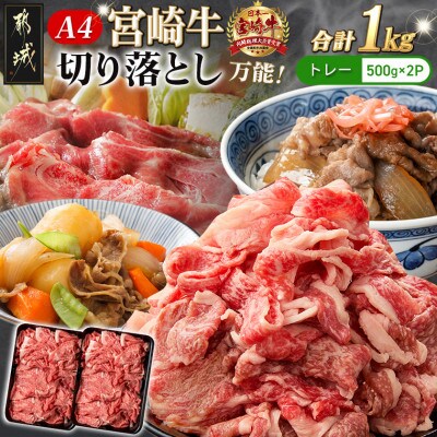宮崎牛　切り落とし　1kg