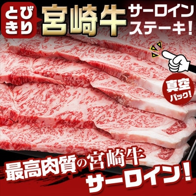 宮崎牛サーロインステーキ 200g×5枚 計1kg