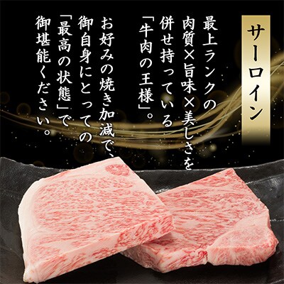 【さとふる限定】 宮崎牛【A5】サーロインハーフカットステーキ (150g×2枚)