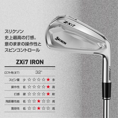 ZXi7アイアン ダイナミックゴールド スチール単品 (AW/S200)【2026モデル】