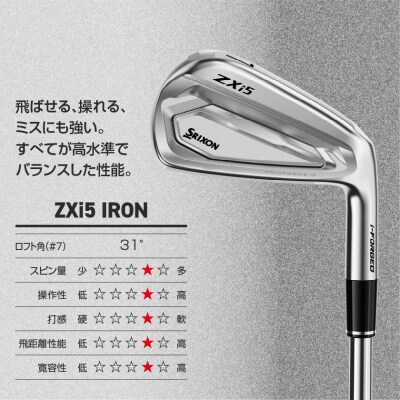 ZXi5アイアンN.S.PROMODUS3TOUR105スチール単品(SW/S)【2026モデル】