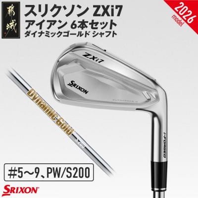 ZXi7アイアン ダイナミックゴールドスチール6本セット(#5～9、PW/S200)2026モデル