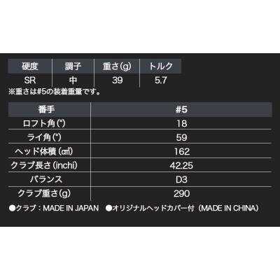 ゼクシオ 12 フェアウェイウッド【SR/#5】_ZB-C702_SR5