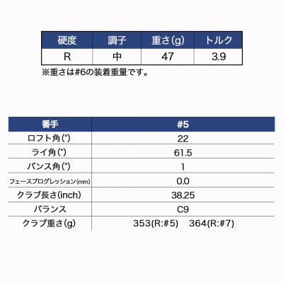 ゼクシオ 13 アイアン カーボンシャフト【R/5】 ≪2023年モデル≫_DA-C705-5R