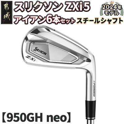 スリクソン ZXi5 アイアン6本セット スチールシャフト 【950GH neo/S】