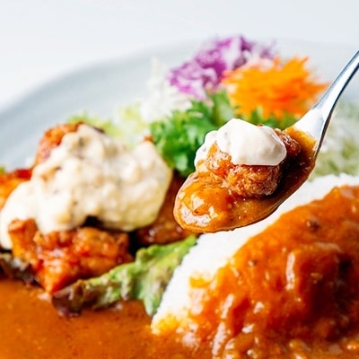 都城市観光大使ルウ王子の宮崎チキン南蛮カレーセット(5食入り)