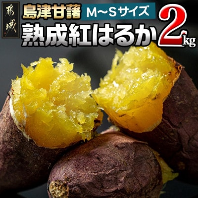 島津甘藷 熟成紅はるか2kg≪M～S≫ 焼き芋